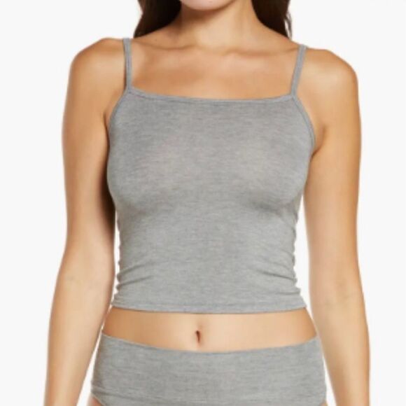 SKIMS Heather Gray Sleep Camisole Tank Top Sz 4X NWT - Picture 12 of 13